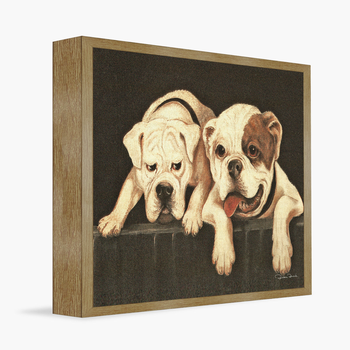 kit Com 6 Quadros Decorativos Dogs 20 x 27 cm