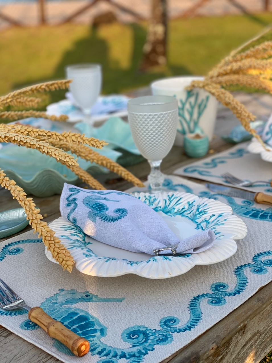 Avental de cozinha Cavalo-Marinho