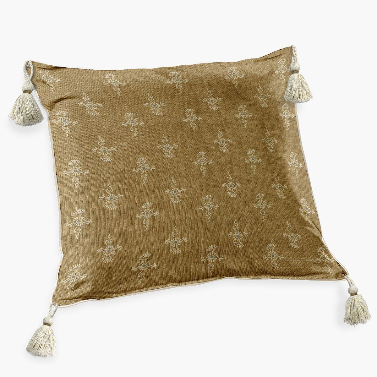 Capa de Almofada Quadrada Com Pingente Ikat Odish