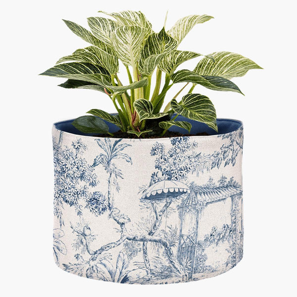 Cachepot Toile Tropical