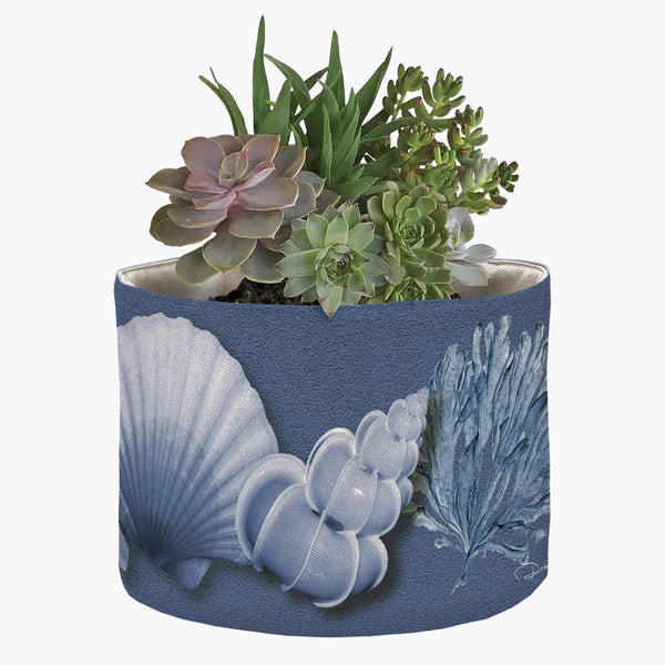 Cachepot Coral Azul Delavê 2