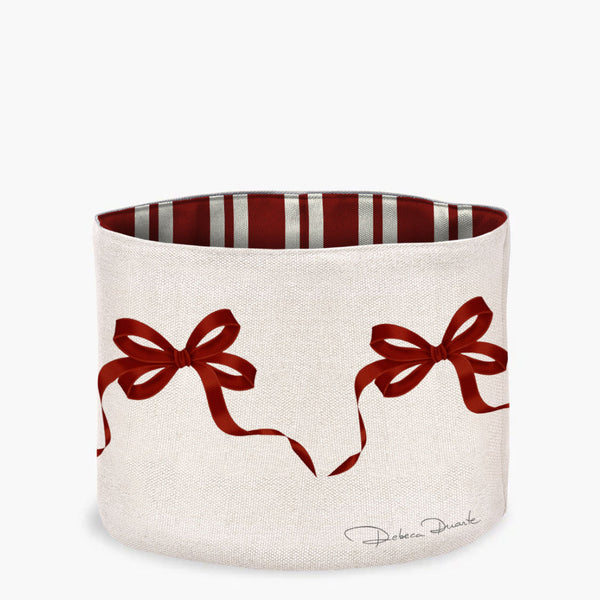 Cachepot Laço Vermelho Natal