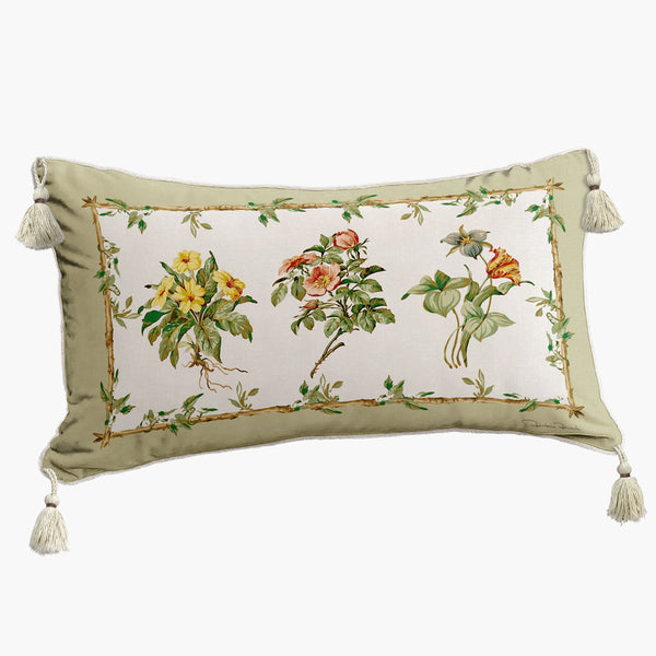 Capa de Almofada Baguete Floral Heras