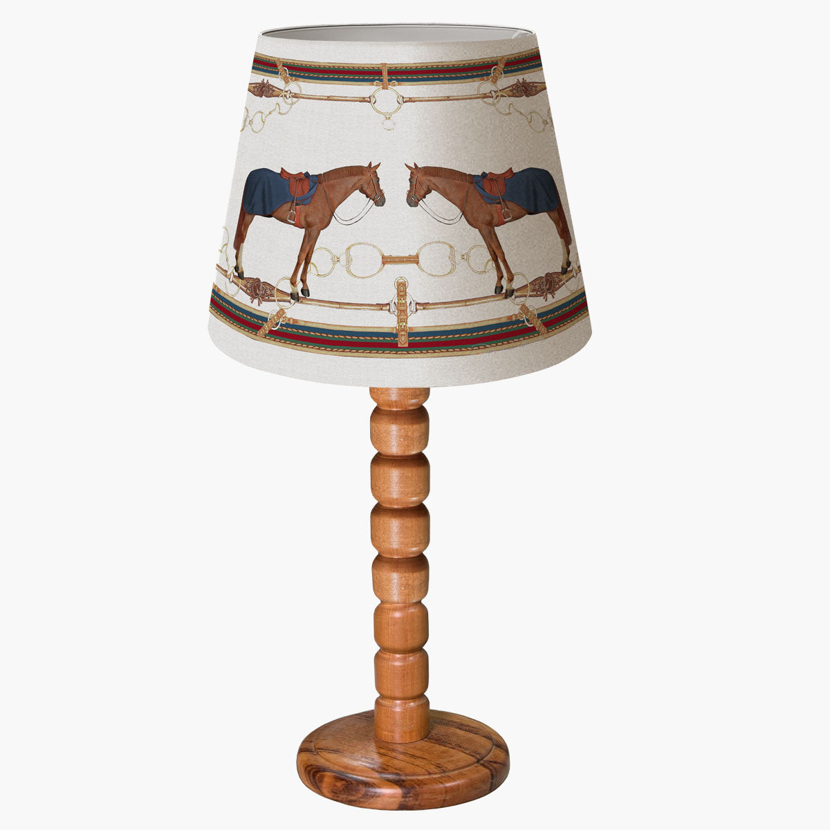 Cúpula de abajur Cavalo Nobre