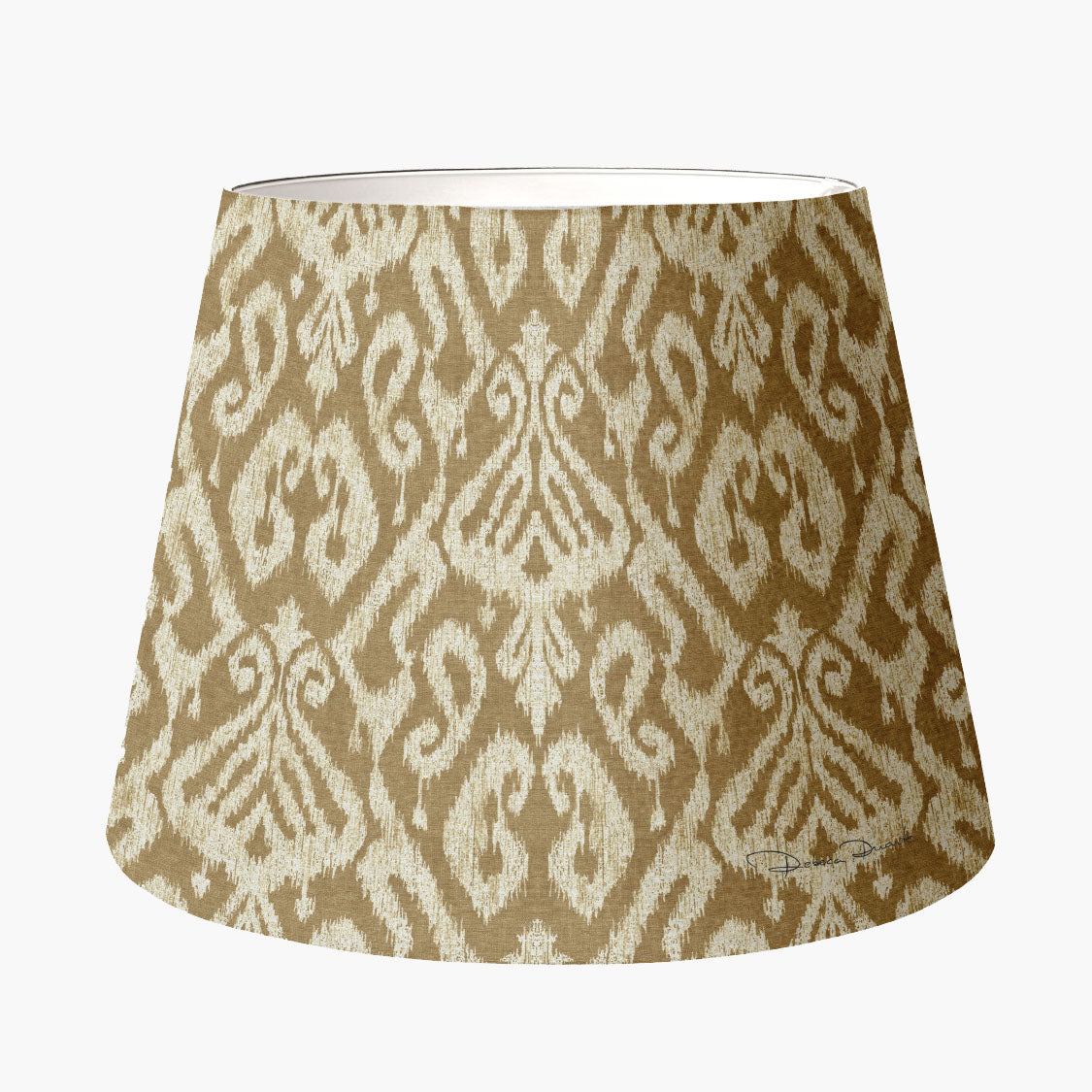 Cúpula de Abajur Gravataria Ikat Kantha