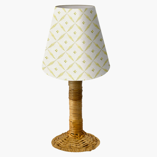 Mini Cúpula de Abajur Gravataria Verde