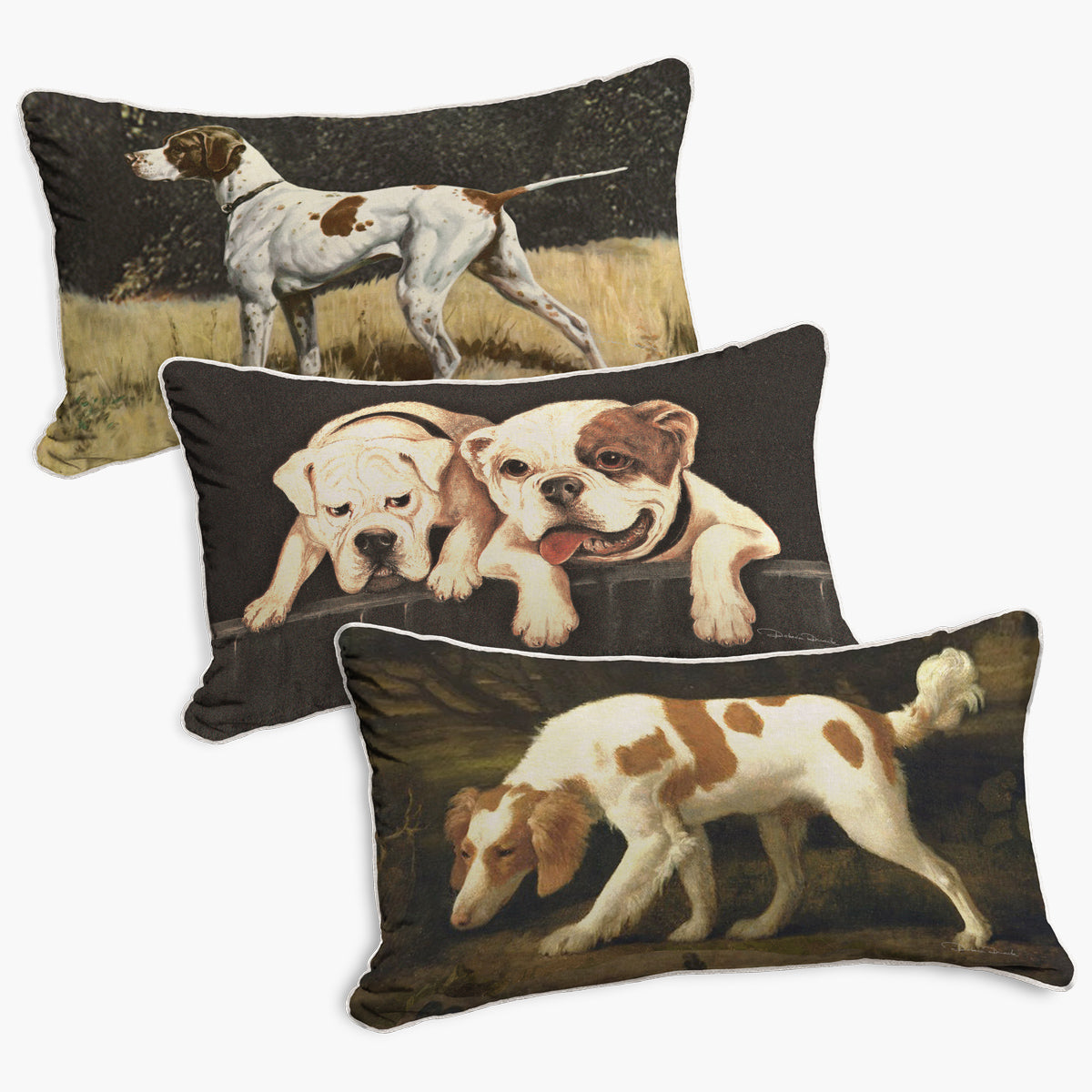 Capa de Almofada Baguete Dogs