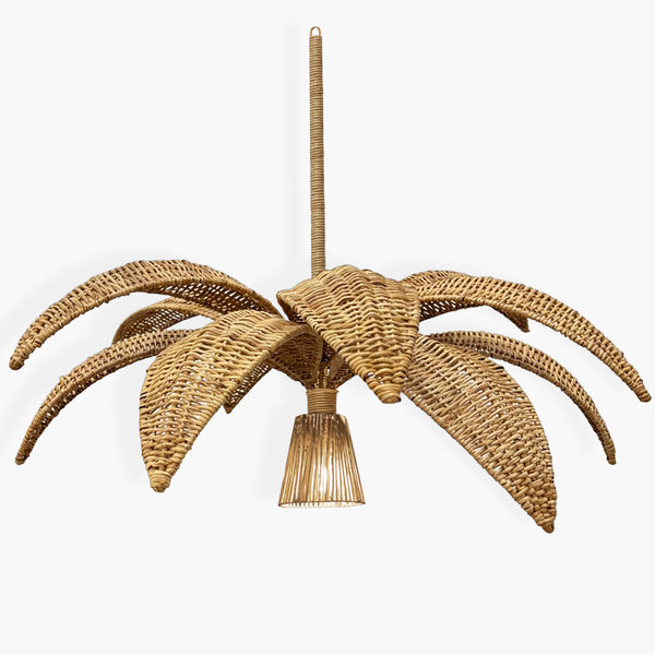 Lustre Folhas de Coqueiro em Junco