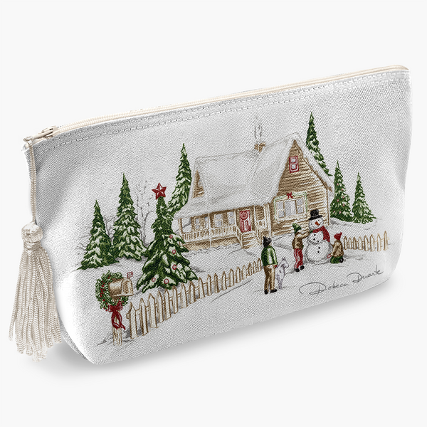 Necessaire Cenas de Natal Coloridas