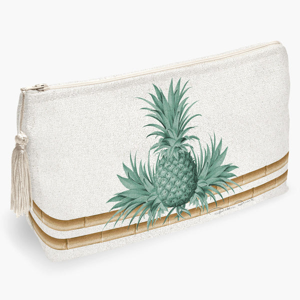 Necessaire Abacaxi Bambu