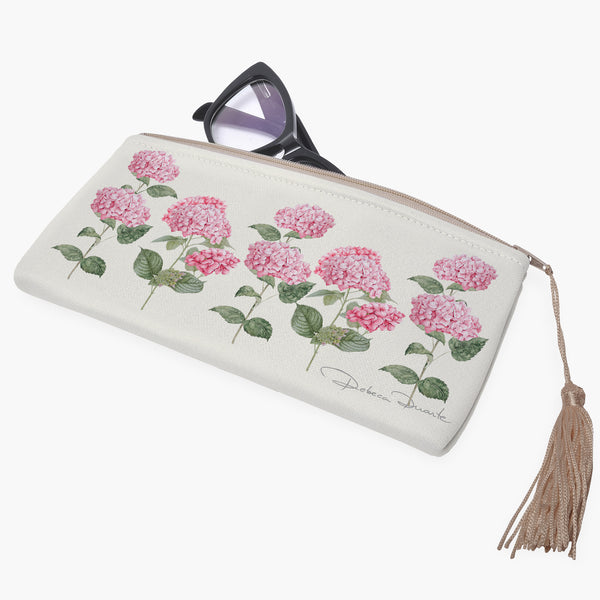 Porta-óculos Hortensia Rosa