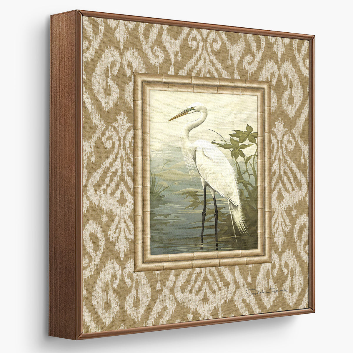 Kit 4 Quadros Decorativos Ikata Kantha