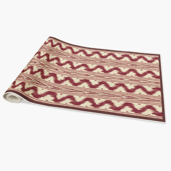 Trilho De Mesa Ikat Khiva