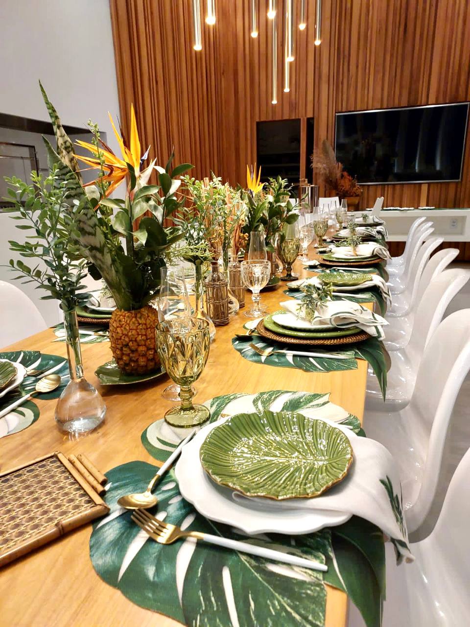 Avental de cozinha Costela de Adão - Rebeca Duarte Home