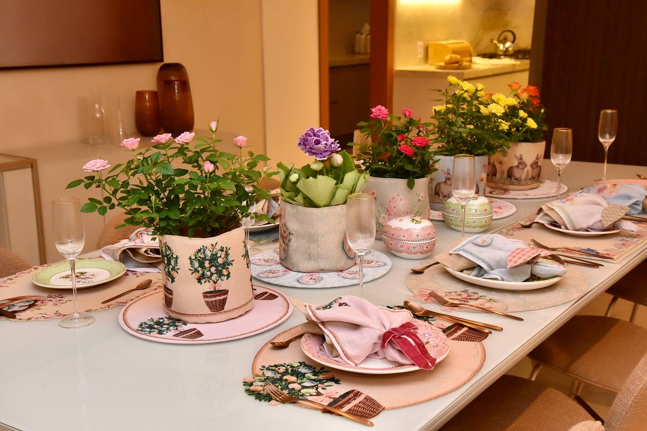 Cachepot Árvore com Ovos - Rebeca Duarte Home