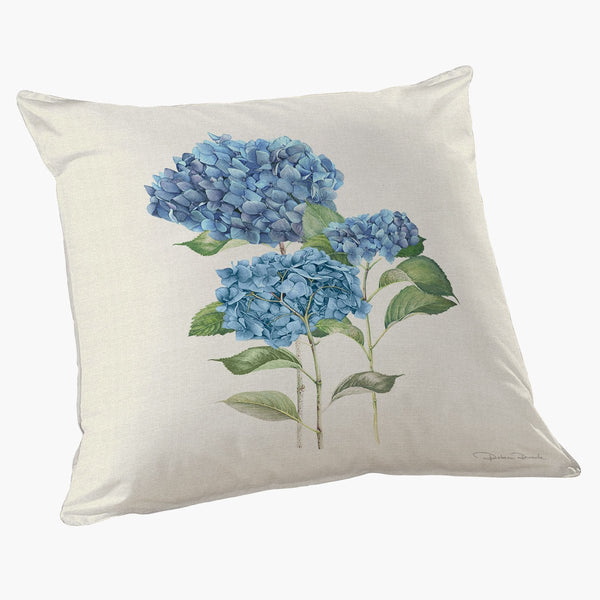 Capa de Almofada Hortensia Azul - Rebeca Duarte Home