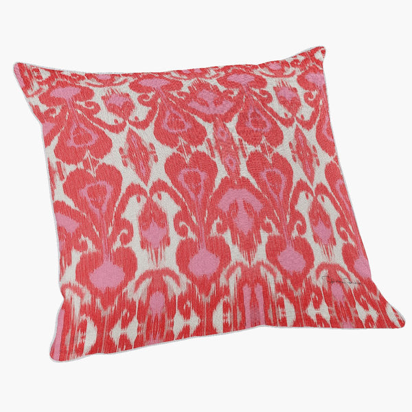 Capa de Almofada Ikat Coral - Rebeca Duarte Home