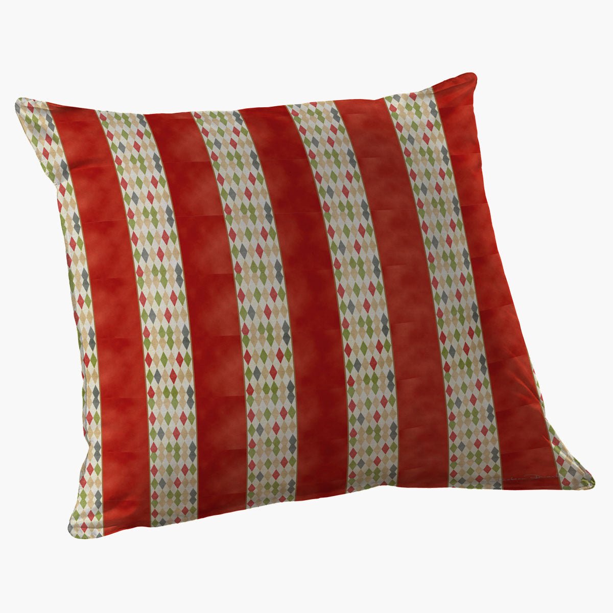 Capa de almofada Listrada Carrossel - Rebeca Duarte Home