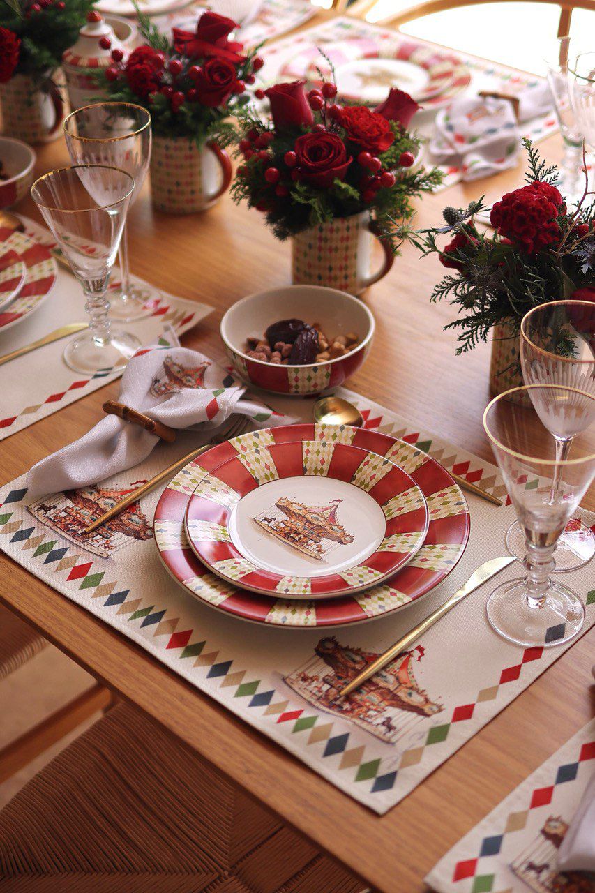 Cachepot Carrossel Natal