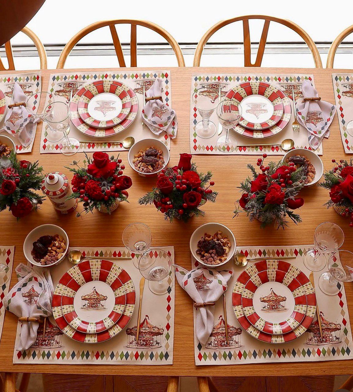 Cachepot Carrossel Natal