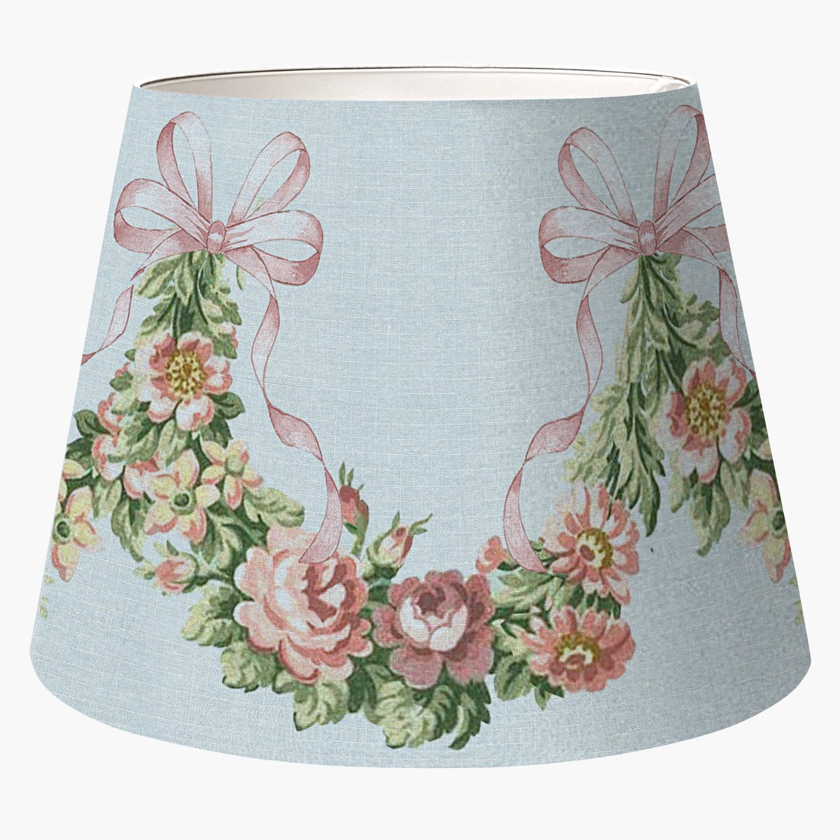 Cúpula de abajur - Floral Victoriano (tamanho M) - Rebeca Duarte Home