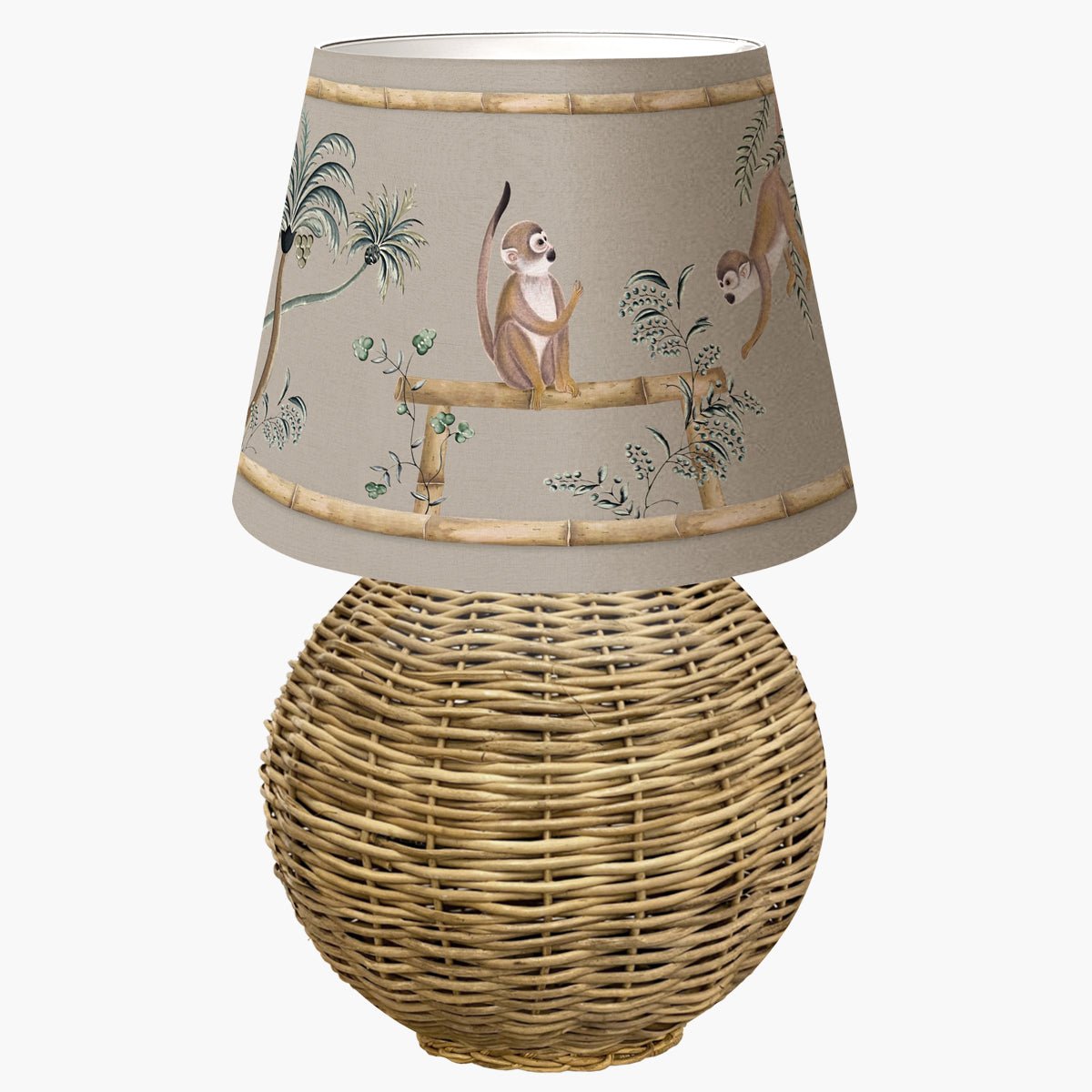 Cúpula de abajur - Monkey - Rebeca Duarte Home
