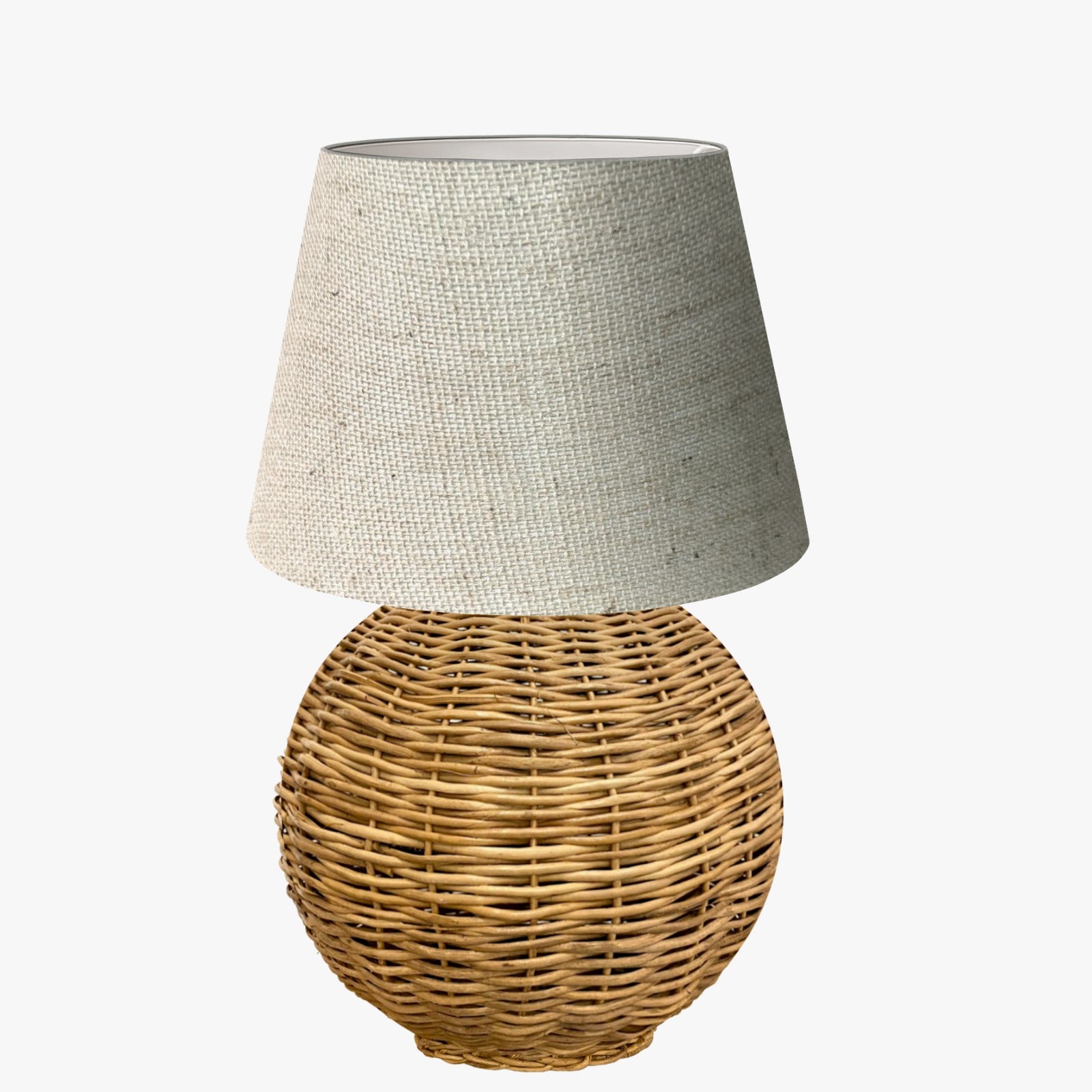 Cupula de Abajur Juta - Off White