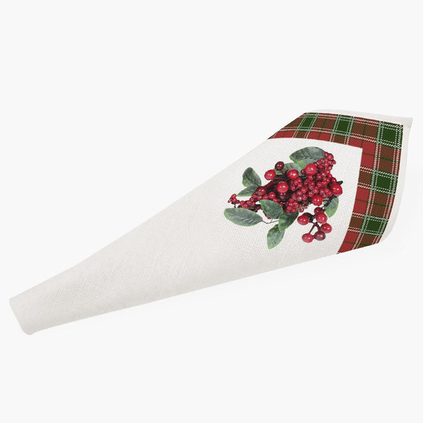 Guardanapo Natal Guirlanda e Cereja - Rebeca Duarte Home