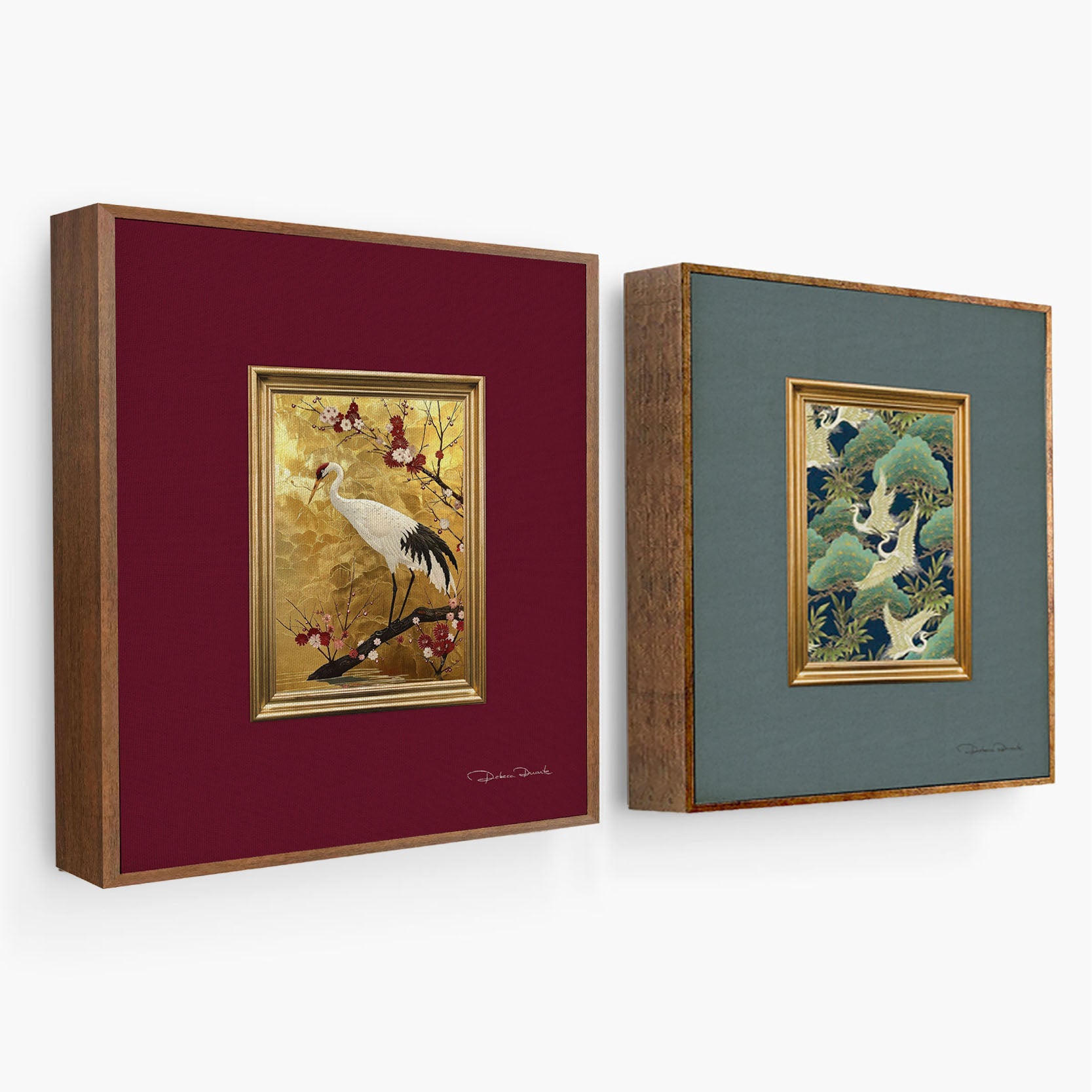 Quadros Decorativos Ikat Tessela Garça