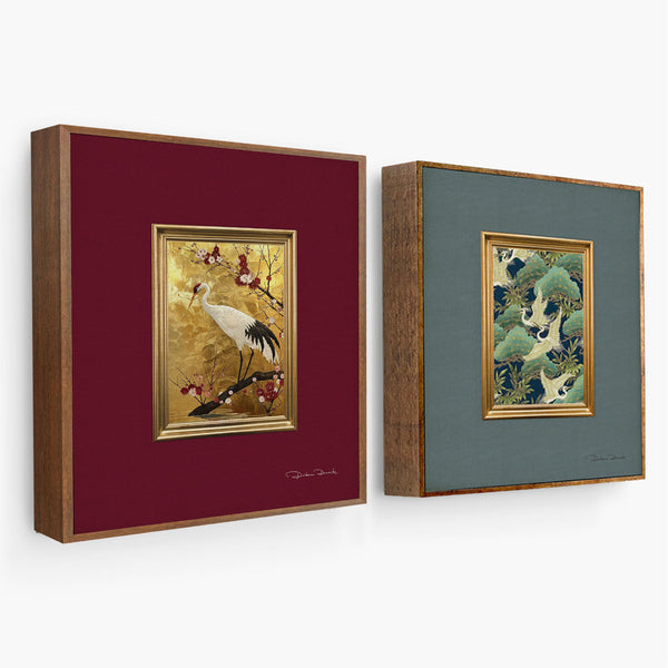 Quadros Decorativos Ikat Tessela Garça