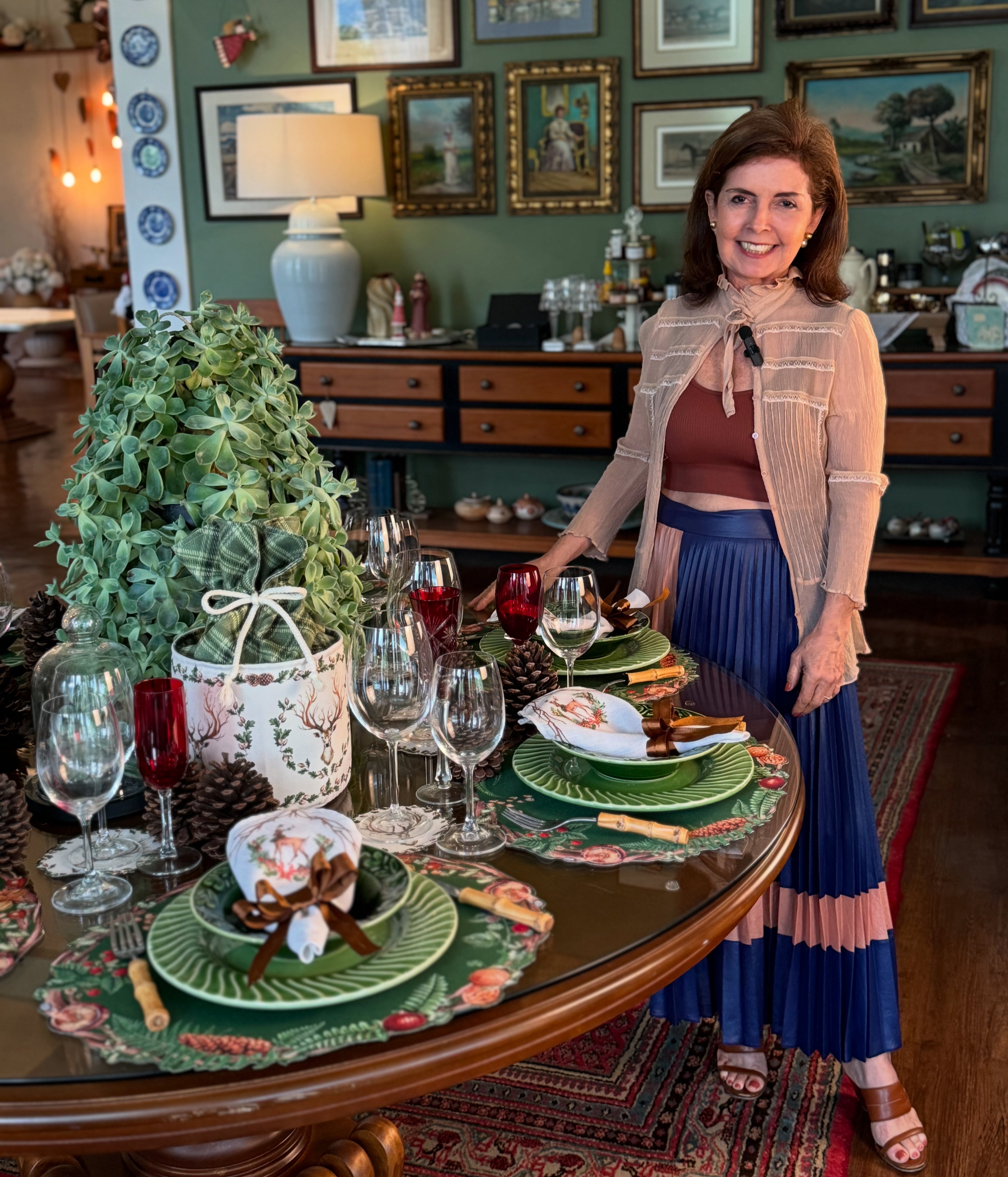 Guardanapo Galhos de Natal