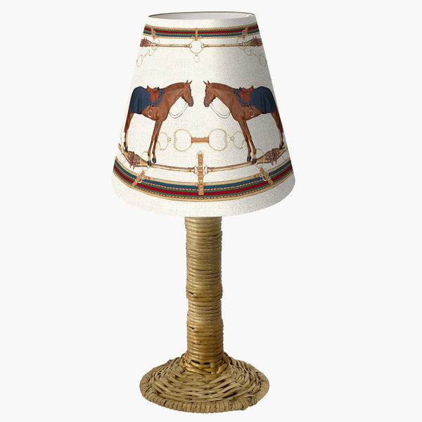 Mini Cúpula de Abajur Cavalo Nobre - Rebeca Duarte Home