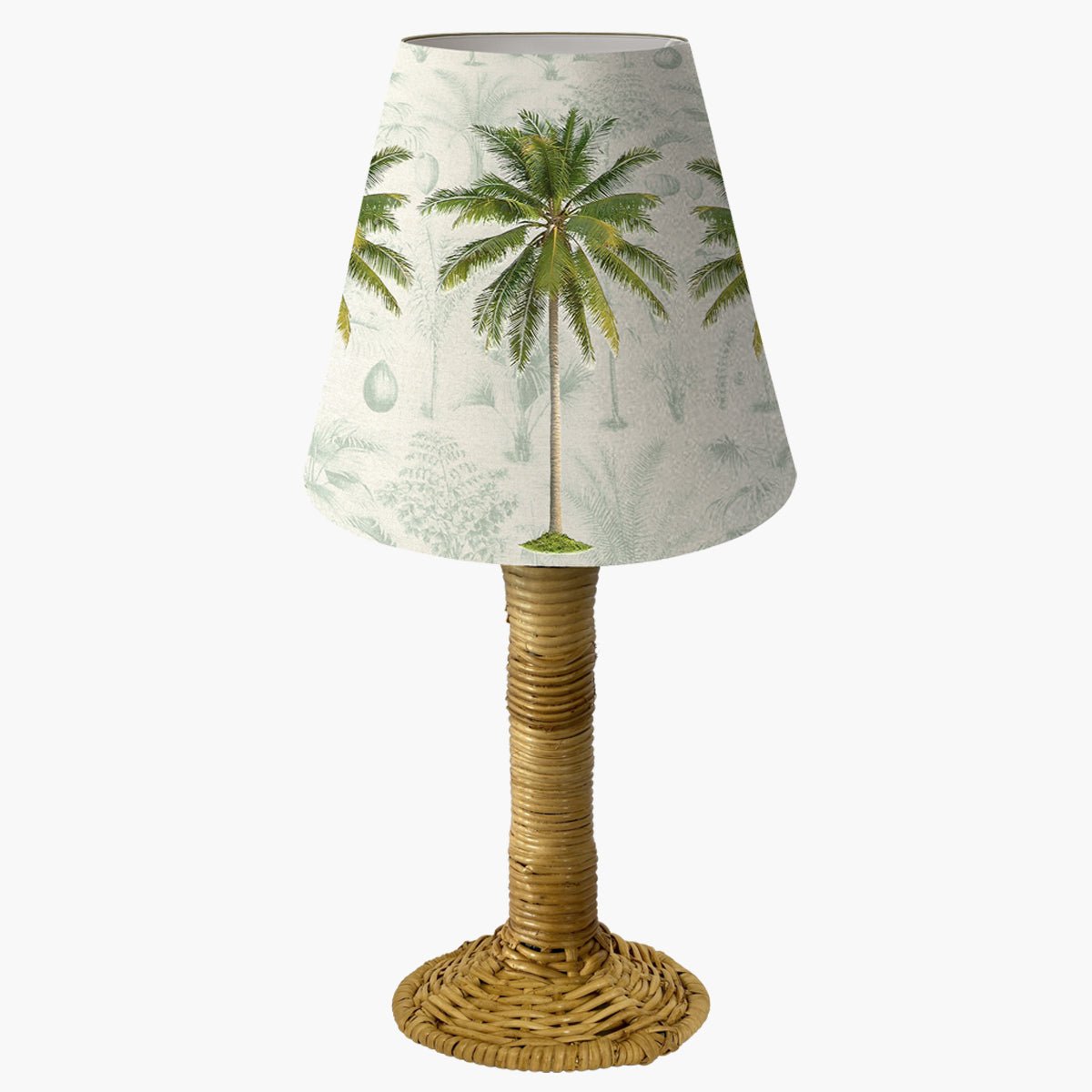 Mini Cúpula de Abajur Coqueiro - Rebeca Duarte Home