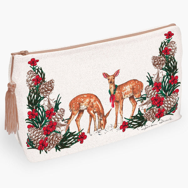 Necessaire Natal Cervo e Pinha - Rebeca Duarte Home