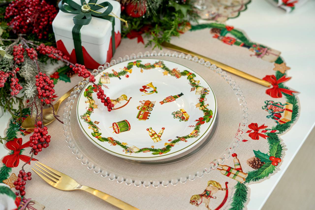 Trilho de Mesa - Natal Encantado