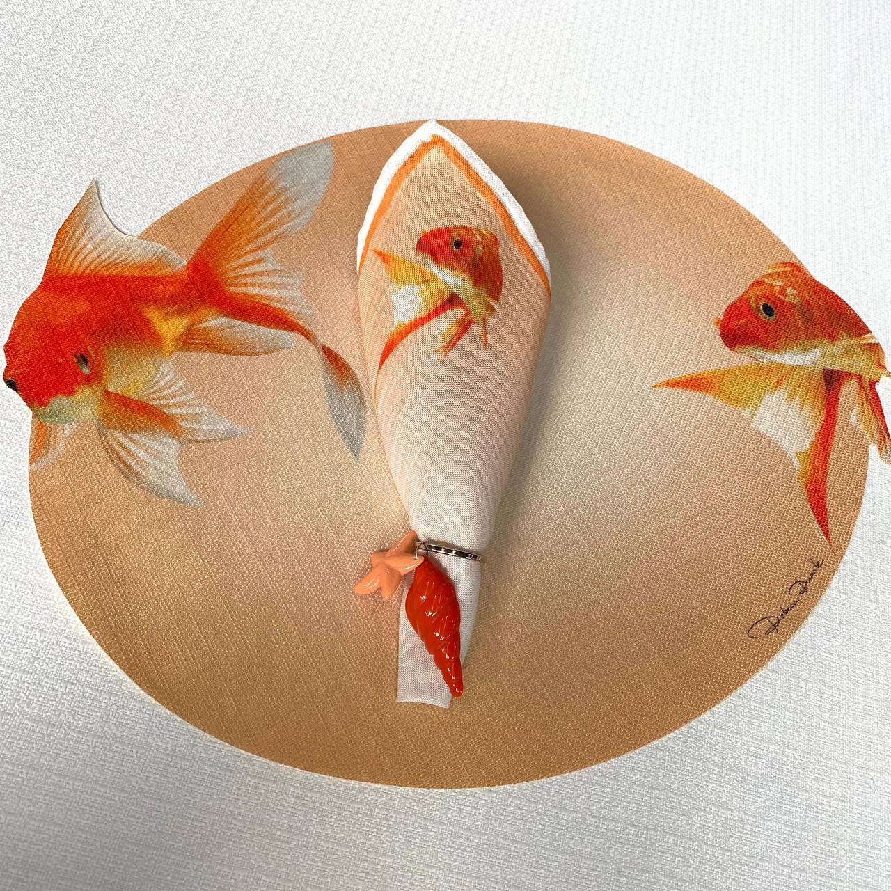 PORTA - COPO PEIXE DOURADO - Rebeca Duarte Home