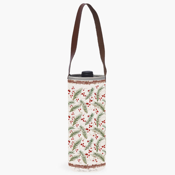 Porta Vinho Natal Árvore VIntage - Rebeca Duarte Home