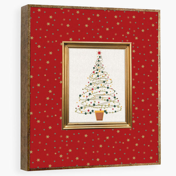 QUADRO ARVORE DE NATAL - Rebeca Duarte Home