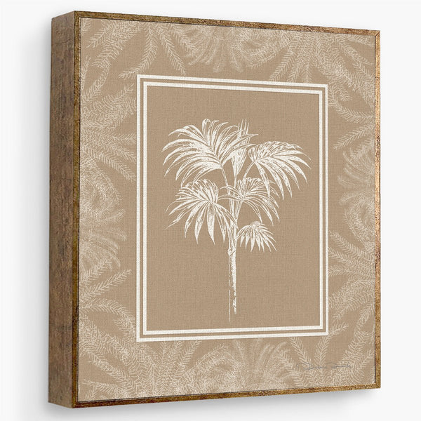 Quadro Decorativo Coqueiros Geométricos - Rebeca Duarte Home