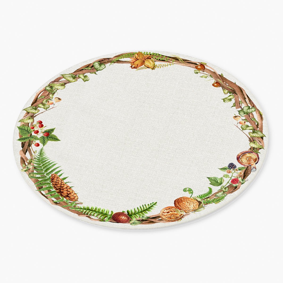 Sousplat Galhos de Natal - Rebeca Duarte Home