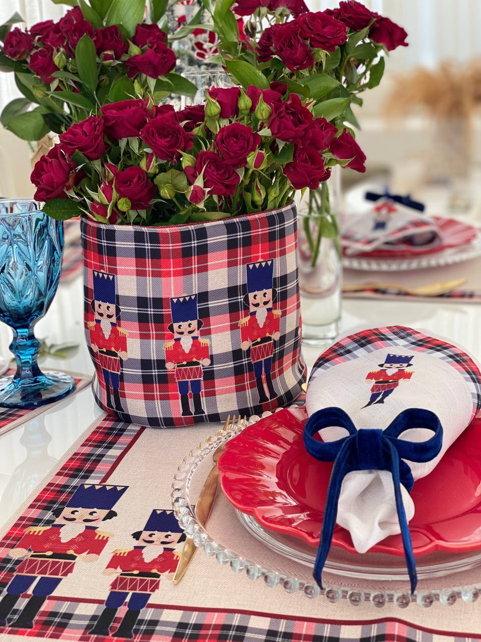 Sousplat Soldadinho Xadrez - Rebeca Duarte Home