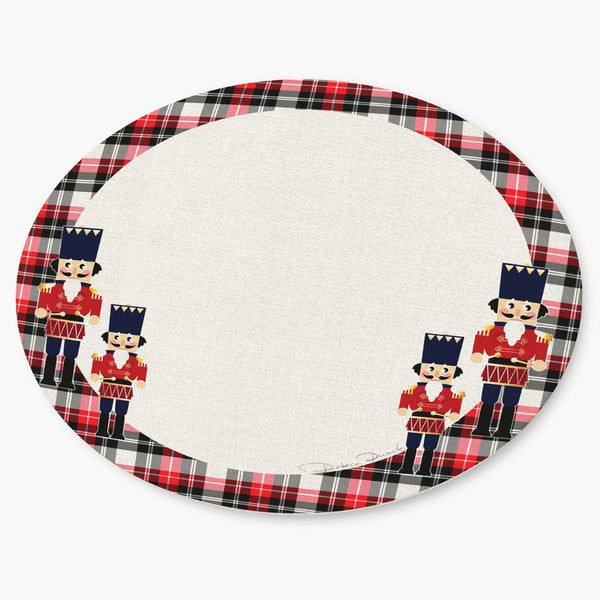 Sousplat Soldadinho Xadrez - Rebeca Duarte Home