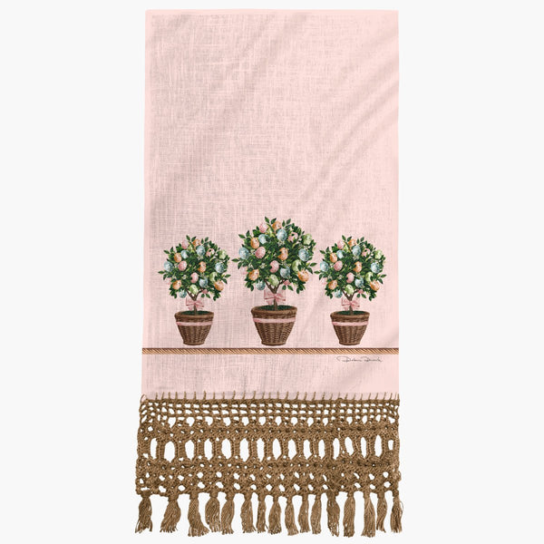 Toalha para Lavabo Árvore com Ovos