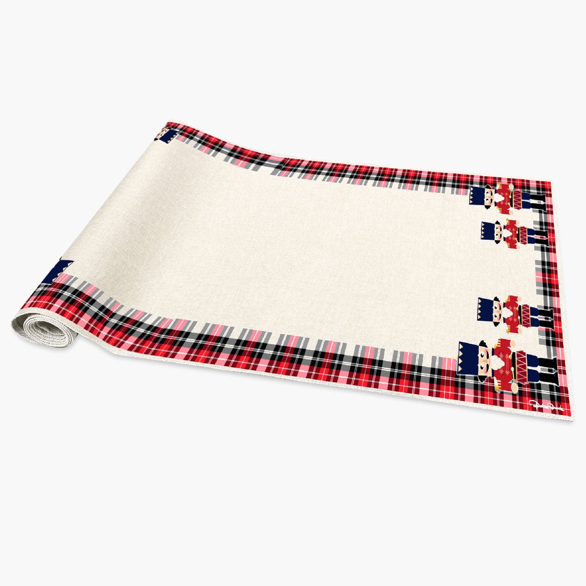 Trilho de Mesa Soldadinho Xadrez - Rebeca Duarte Home