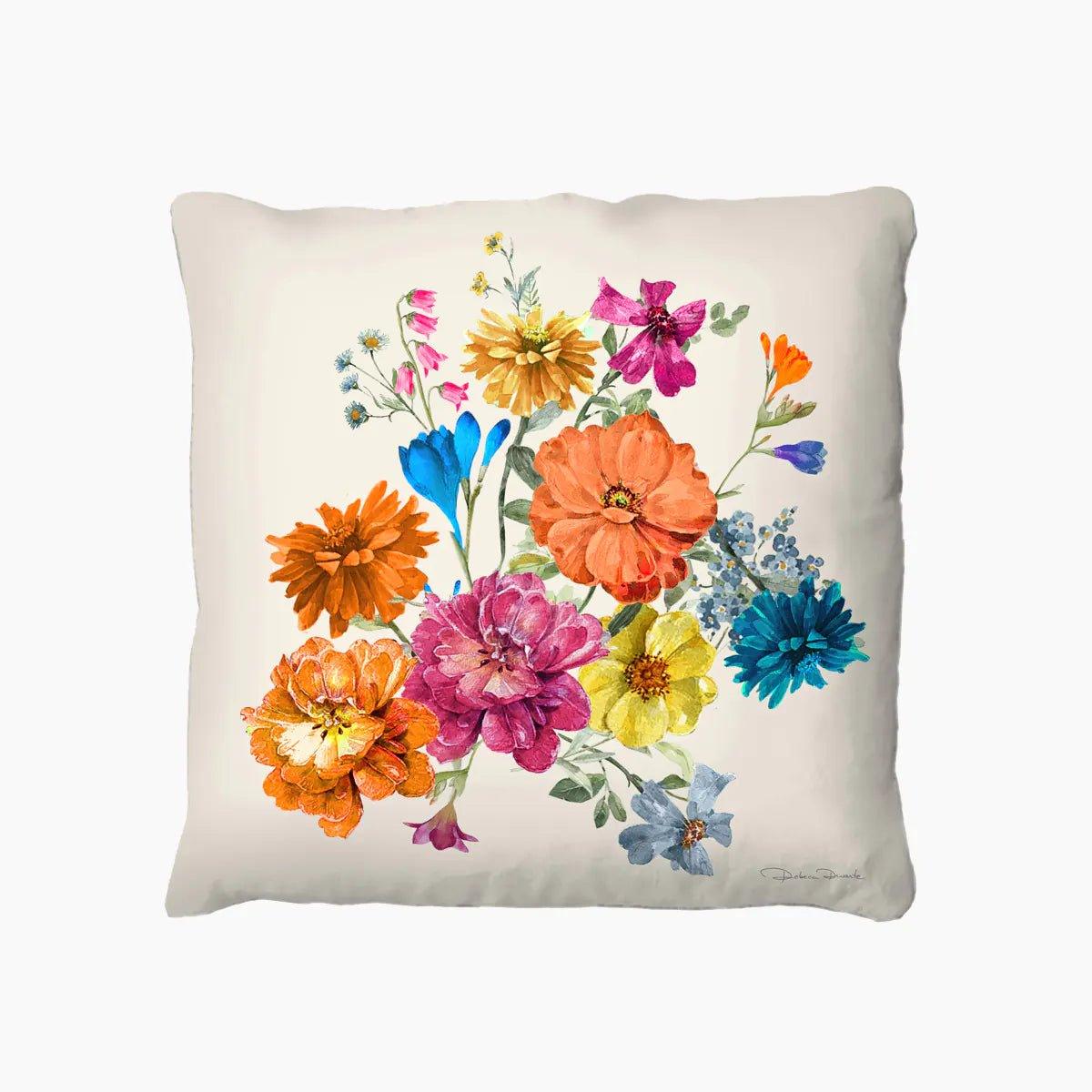 Capa de Almofada Floral Garden Bouquet - Rebeca Duarte Home