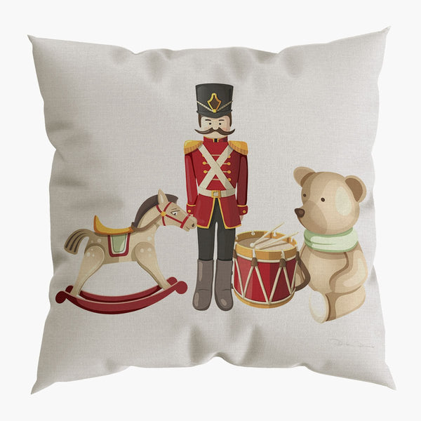 Capa de Almofada Natal Brinquedos - Rebeca Duarte Home