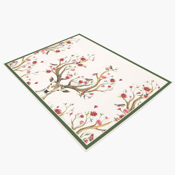 Jogo Americano Alce e Floral - 1 peça - Rebeca Duarte Home