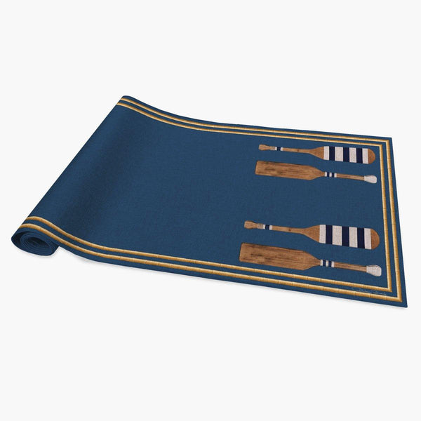 Trilho de Mesa Coral Marinho - Remos - Rebeca Duarte Home